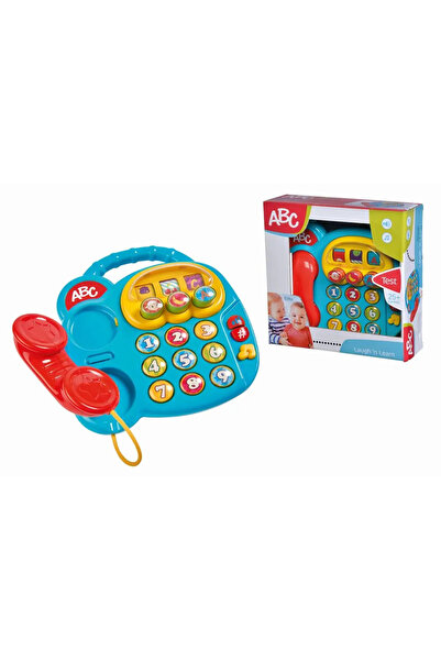 Simba Jucarie pentru bebelusi Telefon ABC Laugh'n Learn, Multicolor