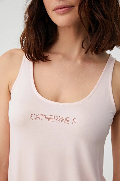 Catherine's Catherines Soft Textured Fabric Thick Strap Women's Shorts Pajama Set