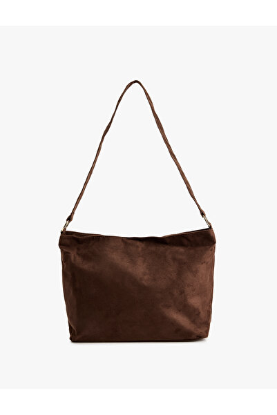 Koton Τσάντα tote με φούντες με μεταλλικά αξεσουάρ σε στυλ σουέτ