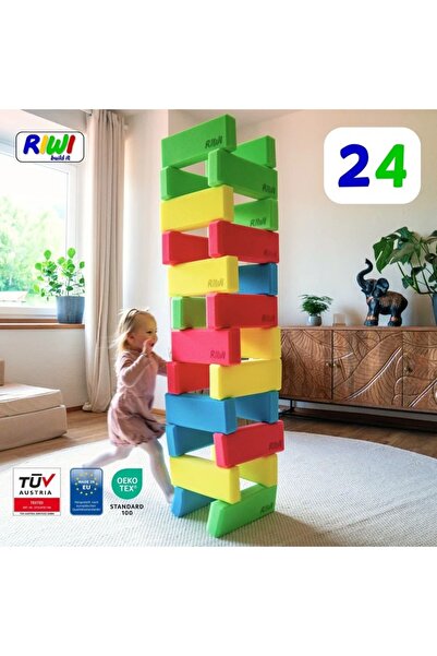 RIWI Buildit RIWI® mini foam building blocks - 24