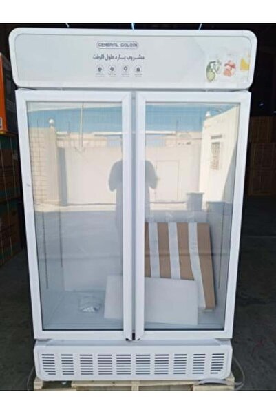 General Golden ثلاجة عرض زجاجية ببابين مقاس 21 قدمًا GNG716DDSC