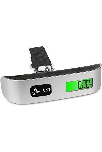 ENAR Travel Inspira Digital Portable Luggage Scale, Hanging, Rubber-Coated, u...