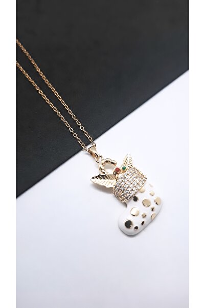Serenity New Year's Stocking Steel Necklace