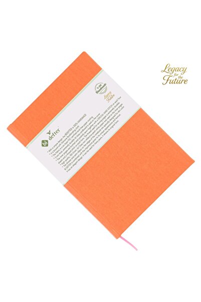 BİDEFTER Music Notebook (Left-Handed, Perforated) 100% Handmade, Hand Stitched – Genuine Leather Cloth Bound – A/4