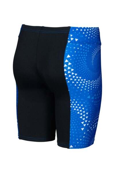 ARENA Men's Fireflow Swim Jammer Black-Team Royal