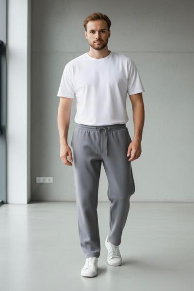 Mutlu City High Quality Men's Baggy Sweatpants 2540