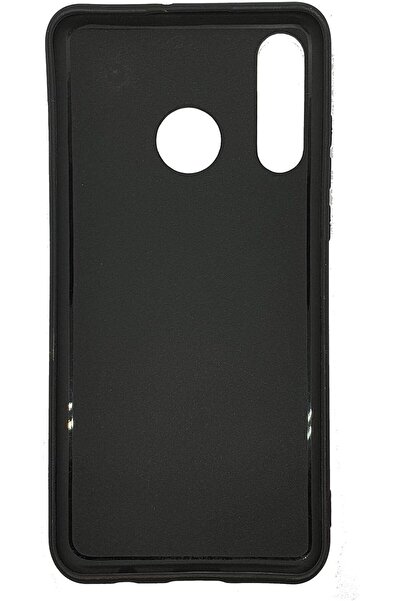 Other Leather Back Protective Case with Grip for Huawei Nova 4i - Red