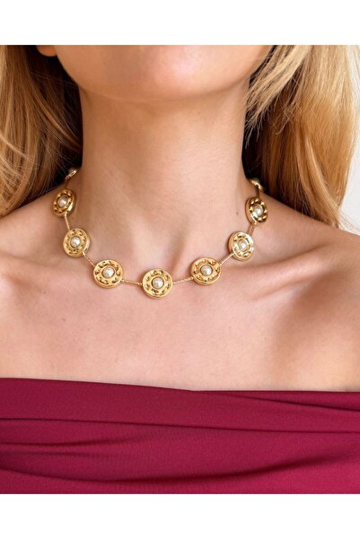 İnci Gold Kolye