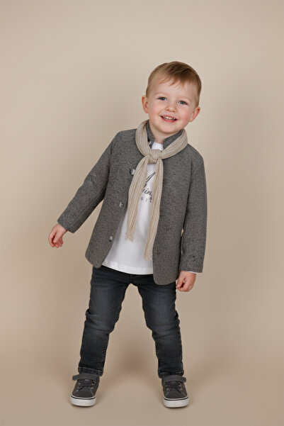 LilJoy Boys' Winter Pants and Coat Set – Coat, Pants, Long Sleeve T-Shirt and Scarf Accessory Combination