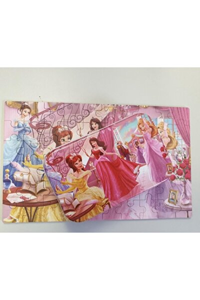 BUGHY'S Cinderella Puzzle –, 60 Pieces for Children, Digital Printing with Helping Numbers