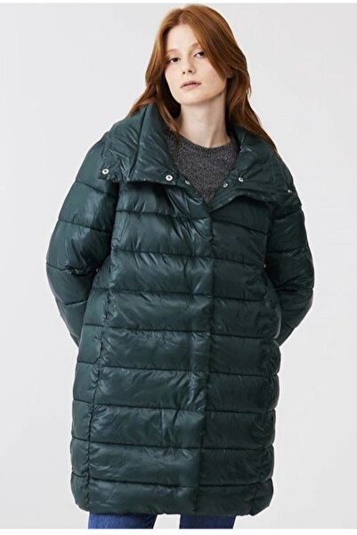 Ltb oversized μακρύ πράσινο παλτό