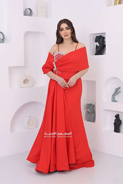 modern designer Luxury evening dress