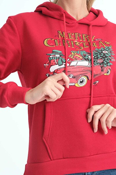 AŞMİ CHRISTMAS COTTON SWEATSHIRT