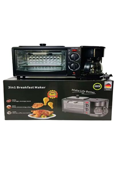 lotfi Breakfast maker 3 in 1 fierbator de ceai/cafea capac inclus