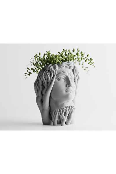 Homentum Davide | Ghiveci decorativ sculptural cu design clasic reinterpretat