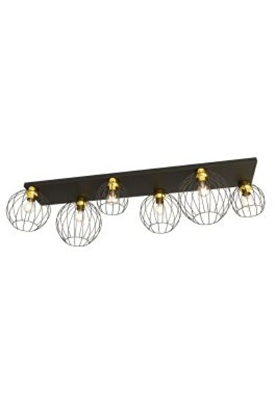 Emibig NEST Ceiling Lamp E27 Black + Gold (1370_6) -