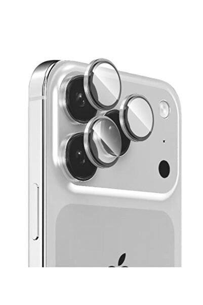 Go Aksesuar iPhone 17 Pro and 17 Promax Compatible Camera Lens Protective Glass
