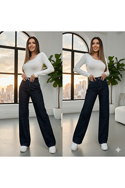 MUG collection Women's Full Stone Premium Palazzo Jeans