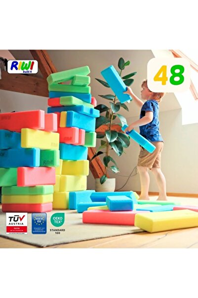 RIWI Buildit RIWI® mini foam building blocks - 48