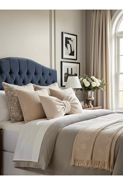 FARCY Bow-Shaped Decorative Pillow with Inner Filling Bow Ribbon Pillow Throw Pillow Cushion