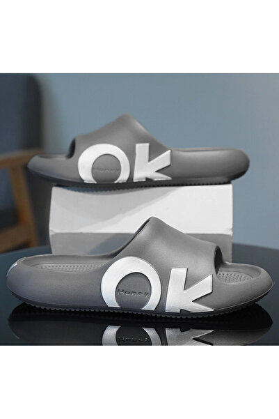 Without a mark OK Slippers - Stylish slippers made of EVA material with a soft, non-slip sole