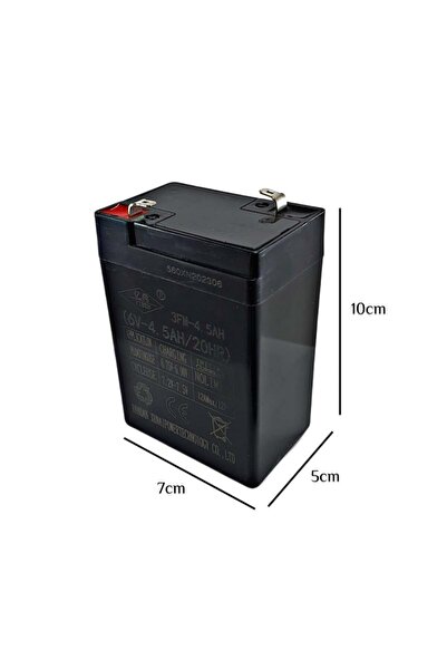 ALRWAD 6V 4.5A battery suitable for ATVs, children's cars and many other devices