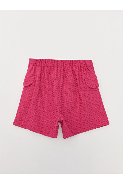 LC Waikiki Κοριτσίστικο σορτς με ελαστική μέση με μοτίβο