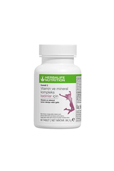 Herbalife FORMÜL2 KADIN VİTAMİN VE MİNERAL İÇEREN TAKVİYE EDİCİ GIDA
