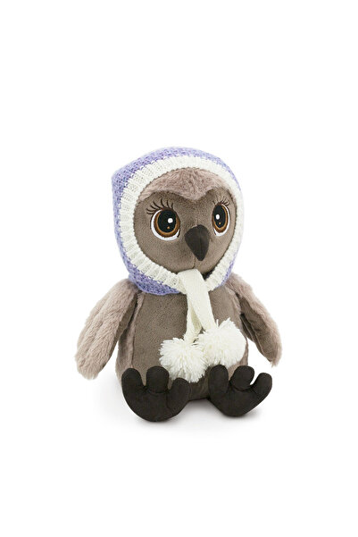 Orange Toys Papusa din plus, Sonya, bufnita cu caciula violet, 25cm,