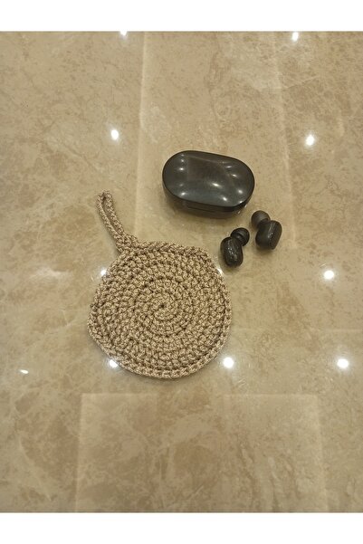 Nympha حافظة AirPods محبوكة يدويًا - حقيبة صغيرة - نموذج محبوك أنيق ومتين-