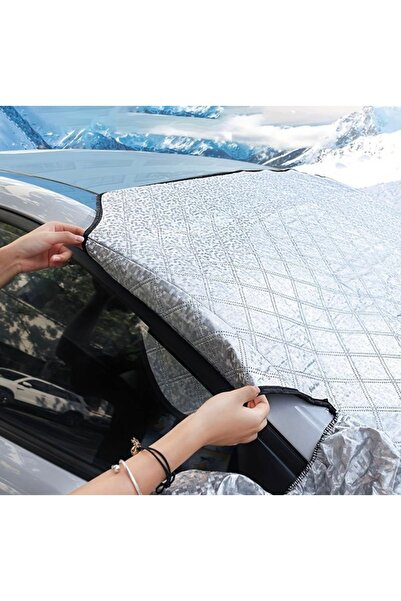 CAR ALL SEASON Universal Windshield+Mirrors Cover