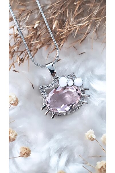 Serenity قلادة هيلو كيتي الفولاذية من كورديل