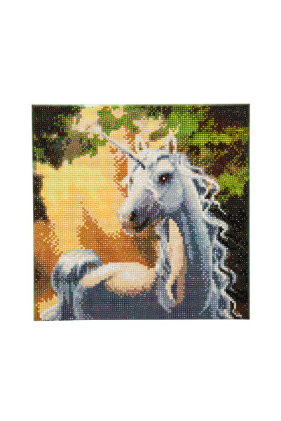 Craft Buddy Creative crystal painting set, Sunshine Unicorn 30x30cm,