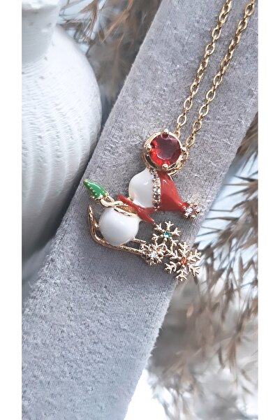 Serenity قلادة فولاذية على شكل رجل ثلج