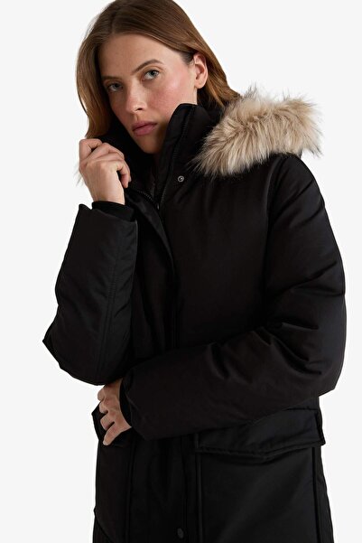 DeFacto Waterproof Relax Fit Hooded Parka (25 Wn)