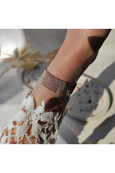 Abundo Bratara cusuta manual din miyuki “Gold Bliss”, 15+3 cm