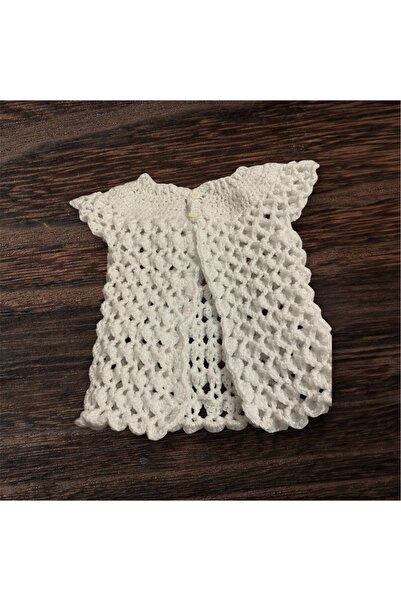 Ebrar Çeyiz Hand Knitted Crochet Baby Vest