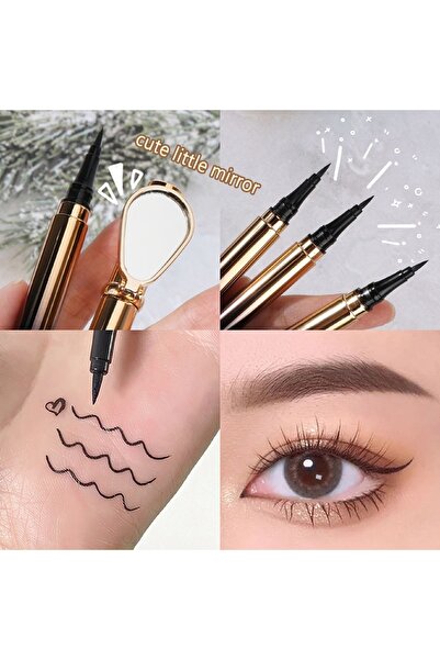 Maycheer Siyah Eyeliner – Ayna Kapaklı Suya Dayanıklı Keçe Uçlu Siyah Eyeliner