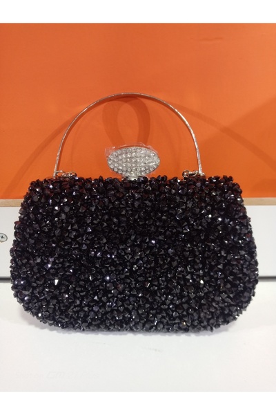 ZAFİRO Yeni sezon taşlı siyah çanta