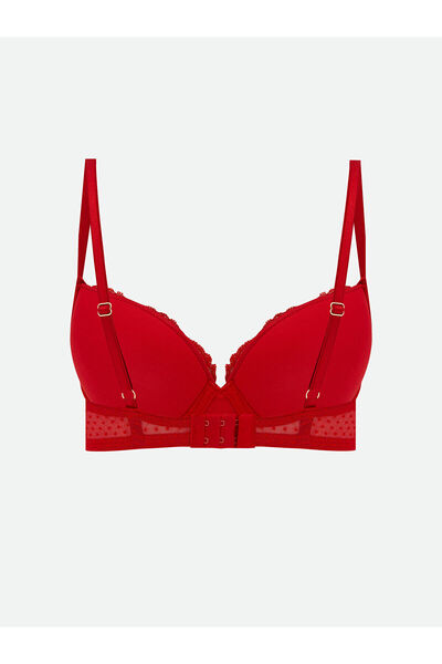 LC Waikiki Ozmarka New Season Underwire Unpadded Polka Dot T-Shirt Bra