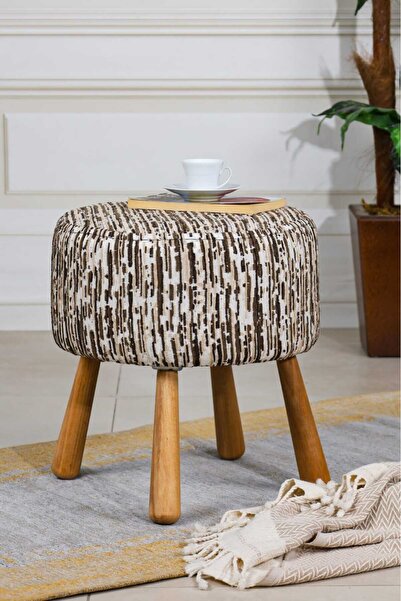 PUFMANYA ETNA BOHEM DOĞAL GÜRGEN AYAKLI ÇOK AMAÇLI PUF KOLTUK