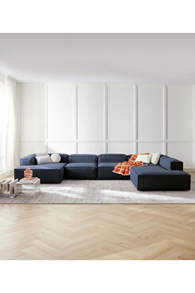 NAYAR HOME DESİGN ROLEX SAĞ KÖŞE 5 MODÜL KOLTUK TAKIMI