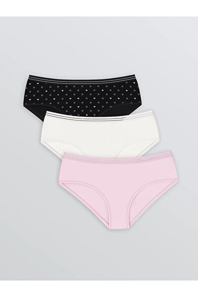 LC Waikiki Printed Hipster Panties 3-Pack (W5)