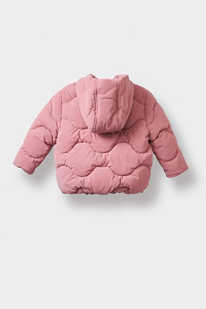 DeFacto Baby Girl Hooded Zippered Quilted Puffer Coat (25 Wn)