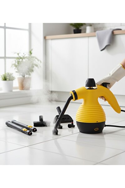 Denx Versatile steam cleaner with complete accessories – powerful sterilization and deep cleaning without chemicals