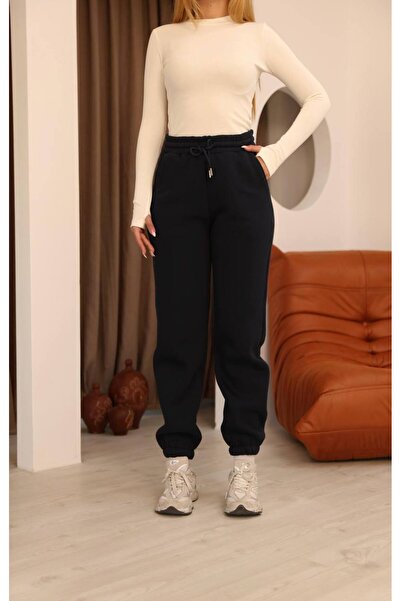 GRODYT Grody.T Three Thread Fleece-Lined , High Waisted, Elasticated and Pock...