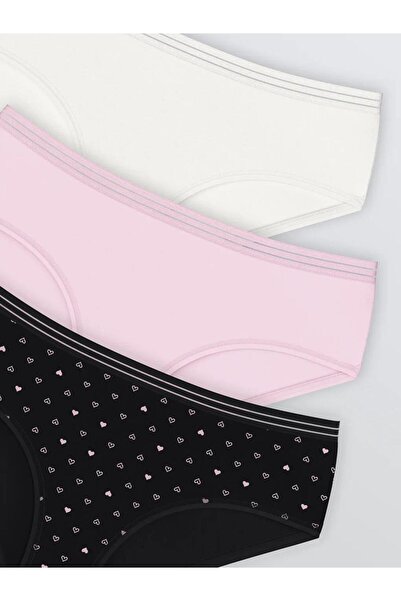 LC Waikiki Printed Hipster Panties 3-Pack (W5)