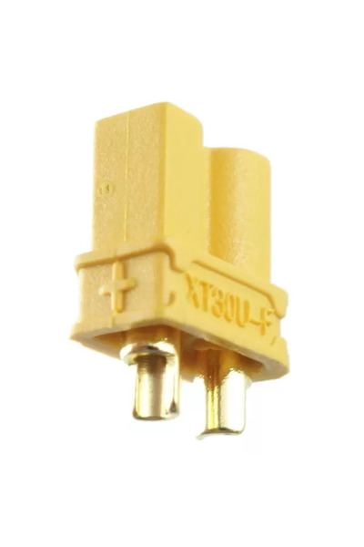 AMASS Mufa alimentare DC XT30 mama 2 pini cu lipire pe cablu 15A 500V XT30U-F