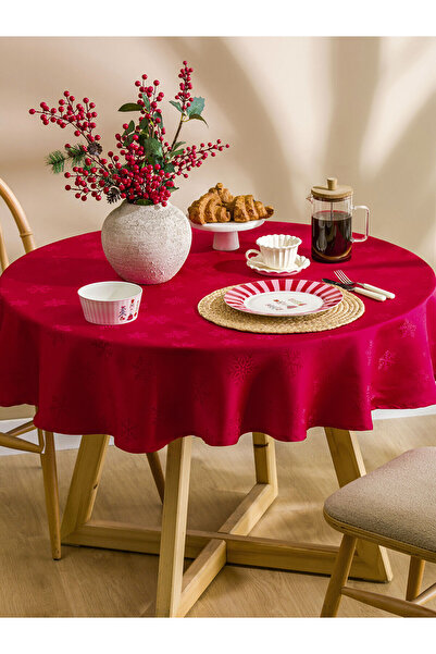 LC Waikiki Red Basic Tablecloth 150X150 cm