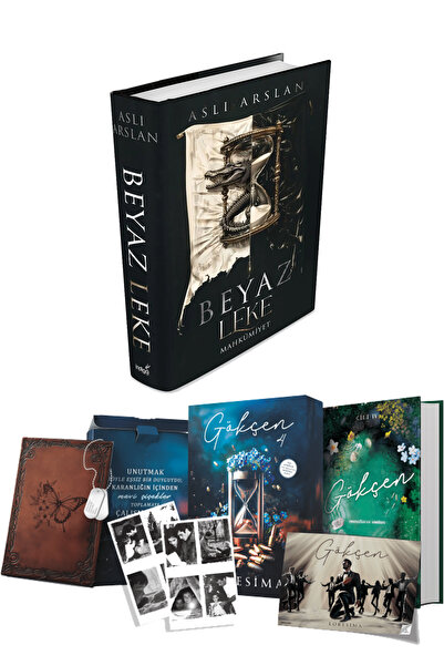 İndigo Kitap Beyaz Leke Mahkumiyet Ciltli ve Özel Seri-Gökçen 4 - Ciltli Hedi...